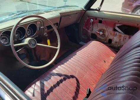 1965 Chevrolet Corvair из США, поврежденный, VIN 101375W254783